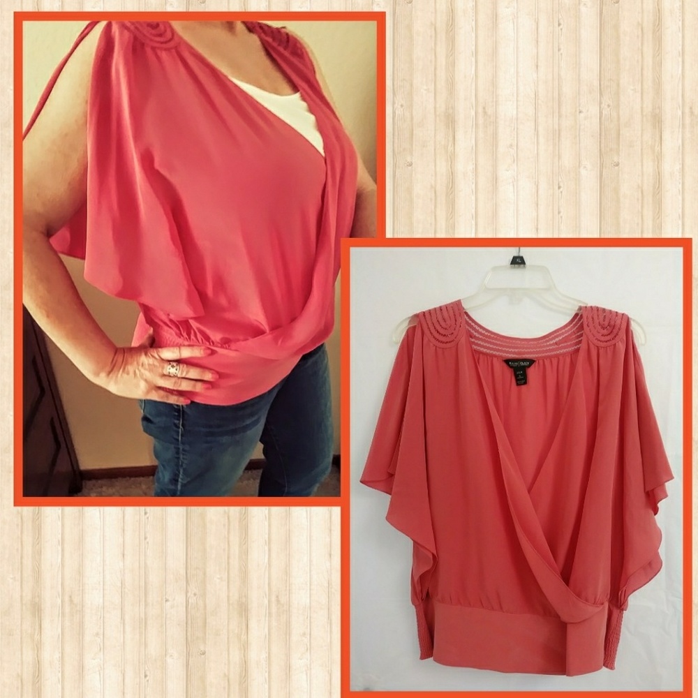 *Silk* White House Black Market Cold Shoulder
